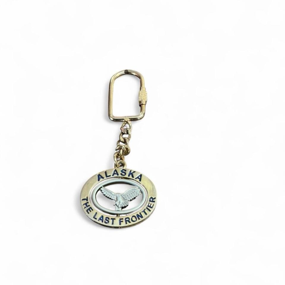 Alaska The Last Frontier Keychain